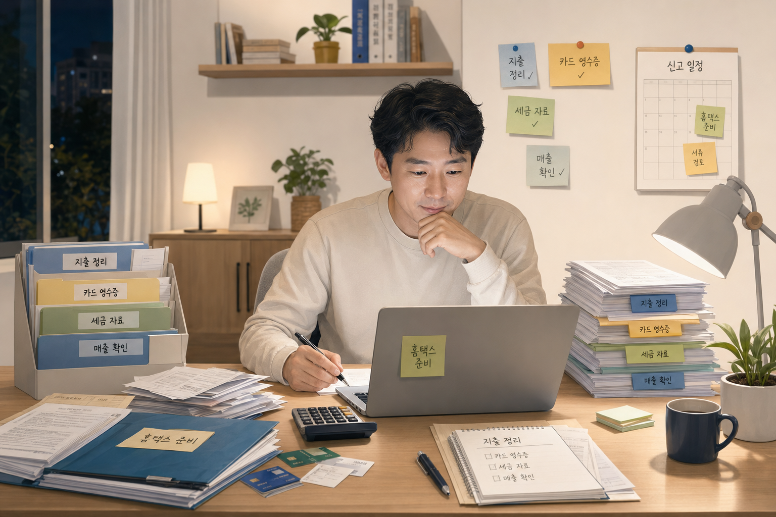 2026년 개인사업자 종소세 절세 팁 홈택스 신고 준비 이미지