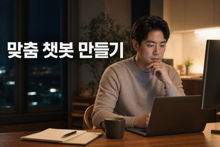 커스텀 GPT 만들기 대표 썸네일