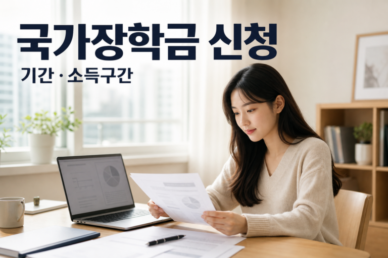 2026 국가장학금 신청 기간과 소득구간 대표 썸네일