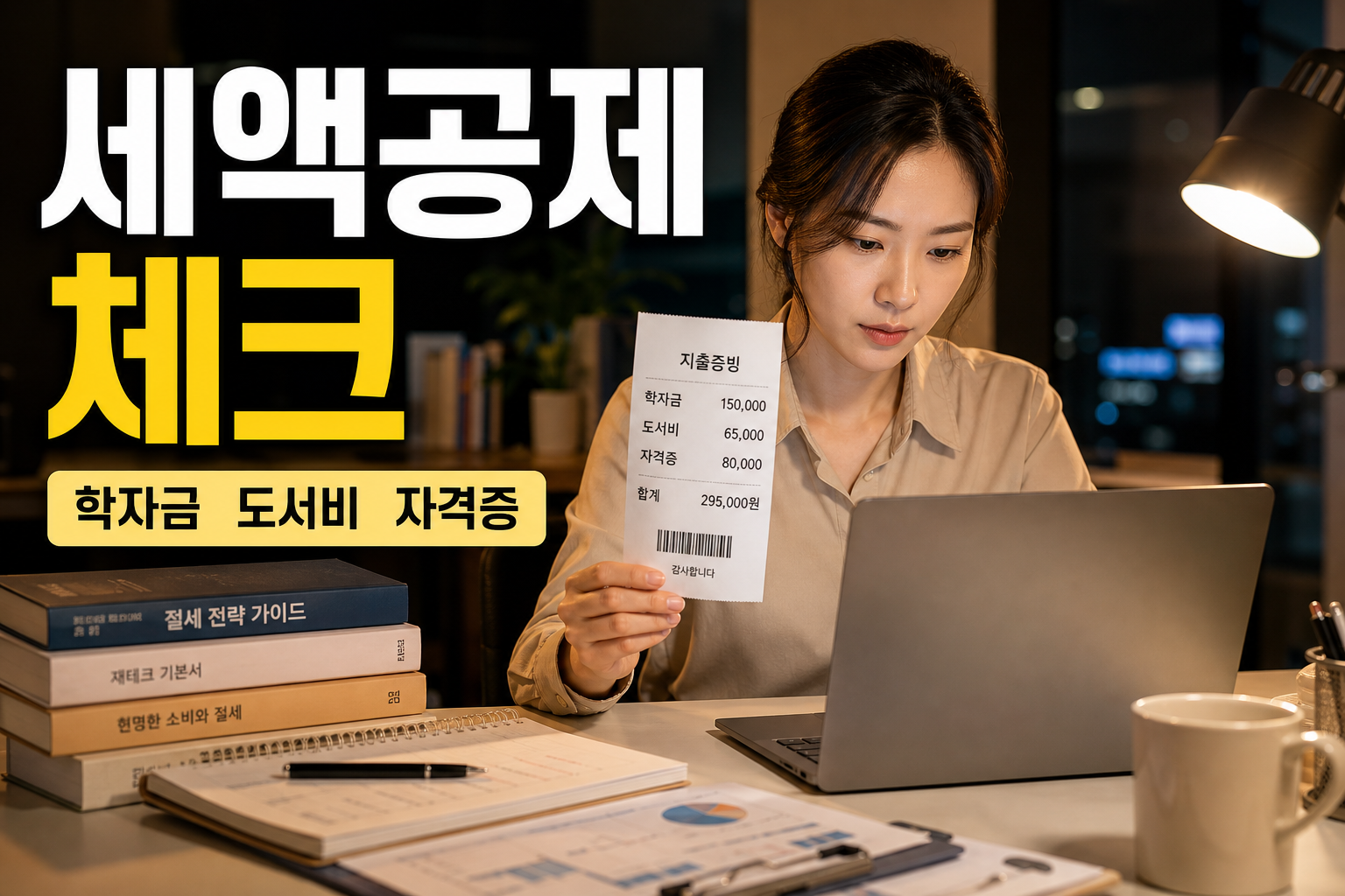 IT 직장인 세액공제 학자금 도서비 자격증 대표 썸네일