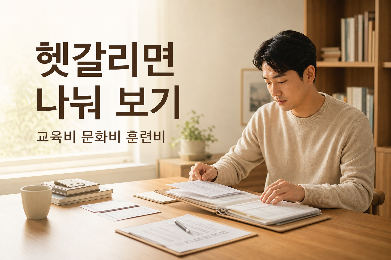 체크리스트와 함께 마무리하는 결론 이미지