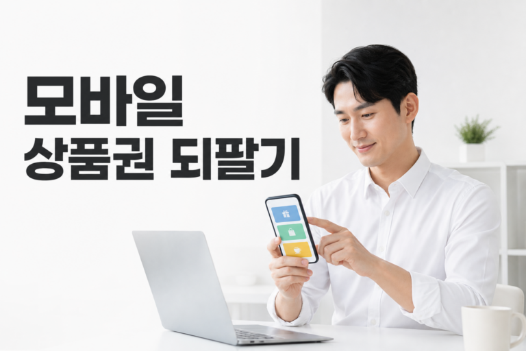 모바일 상품권 되팔기 대표 썸네일