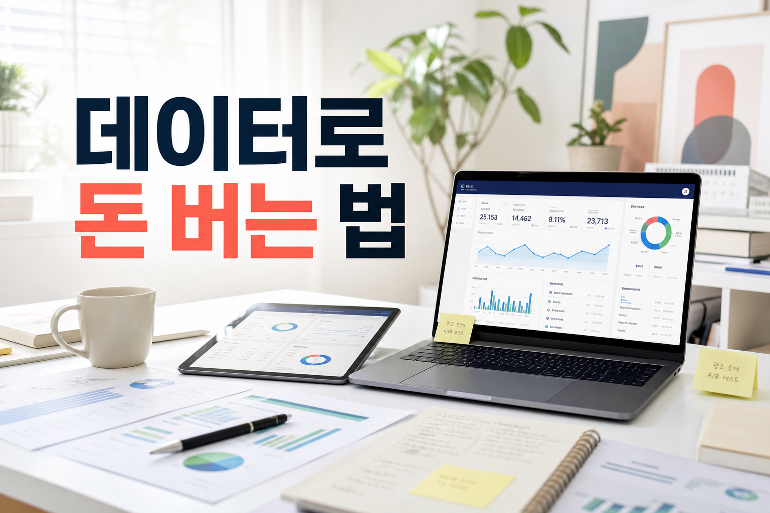 데이터로 돈 버는 법 블로그 대표 썸네일