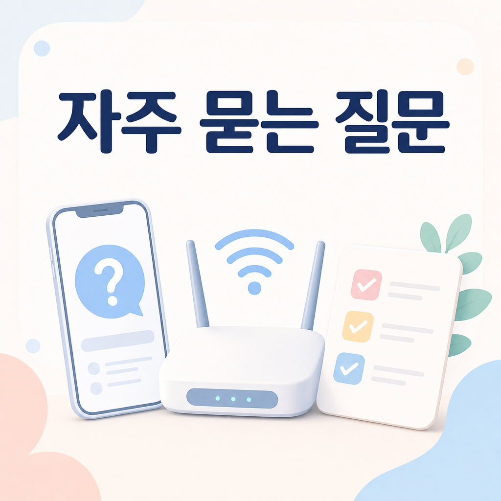 통신사 청구서 줄이기 FAQ 안내 이미지