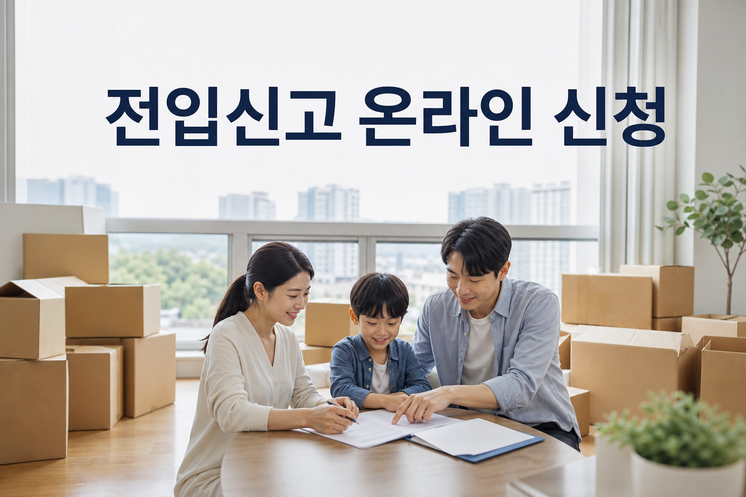 전입신고 온라인 신청 방법 대표 썸네일