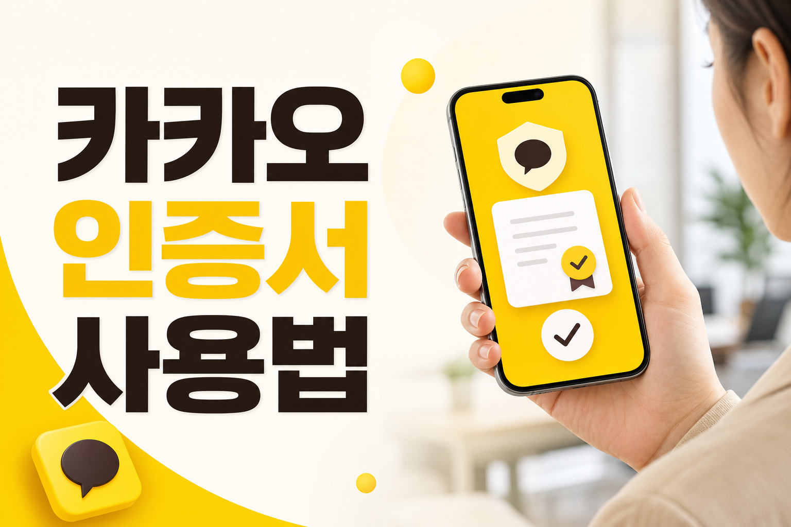 2026년 카카오 인증서 사용 방법 대표 썸네일