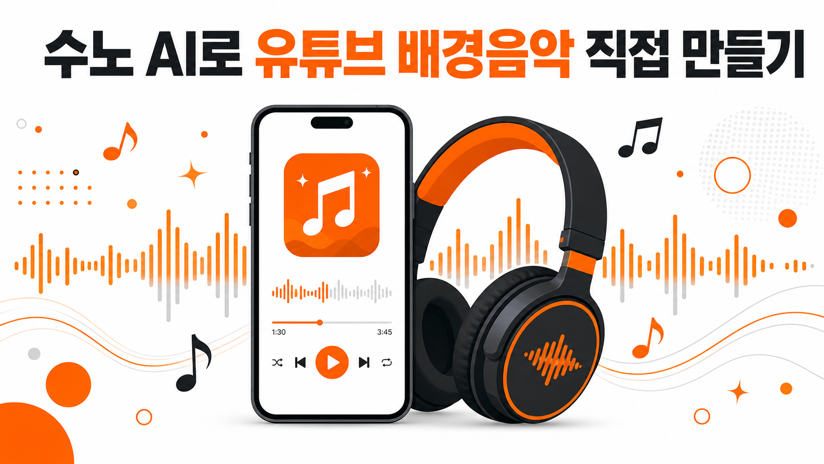 수노 AI로 유튜브 배경음악을 무료로 만드는 방법 가이드 대표 이미지