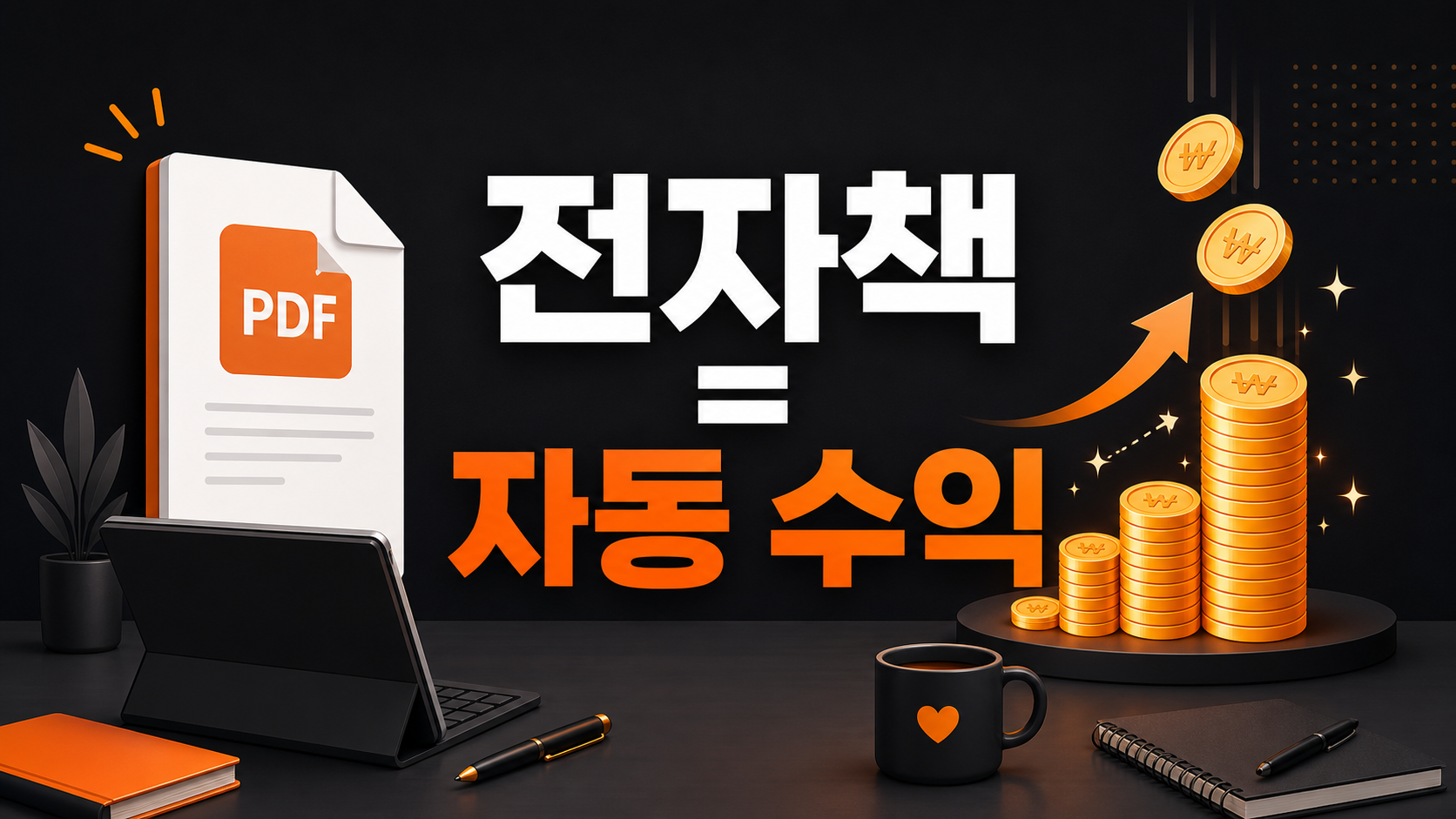 전자책이 1인 창작자에게 적합한 이유 인포그래픽