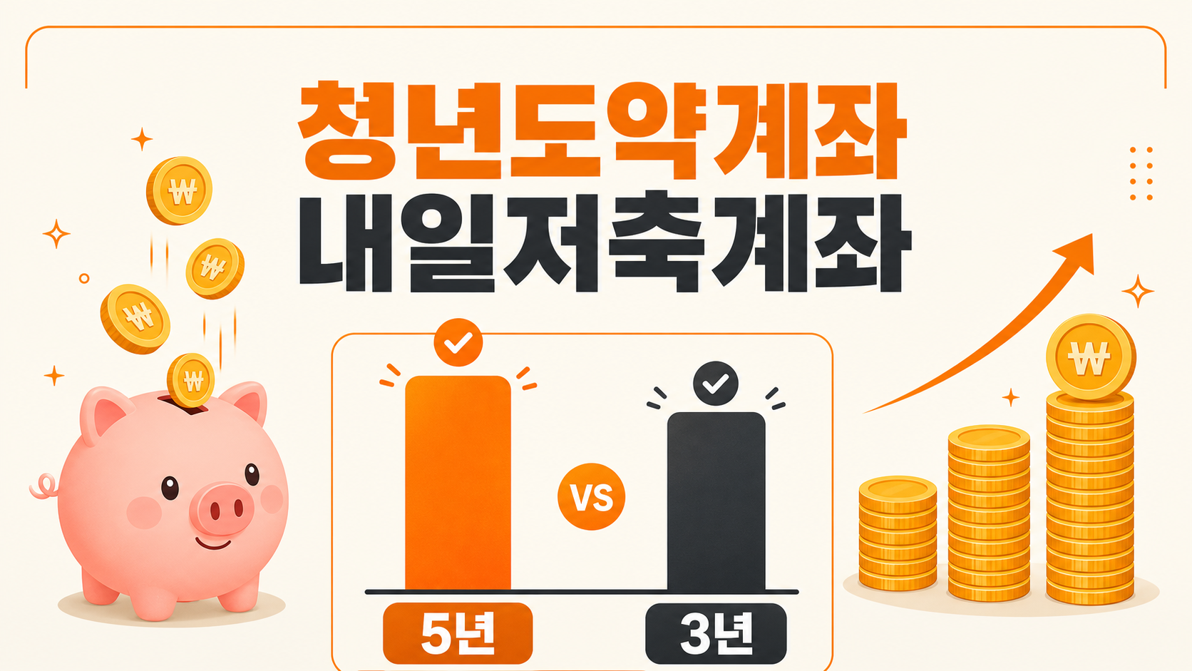청년 저축 지원 제도 비교 인포그래픽