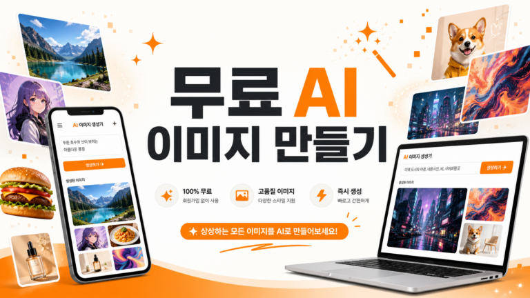 무료 AI 이미지 만들기 실전 가이드 대표 이미지